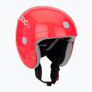 Children's ski helmet POC POCito Skull fluorescent pink