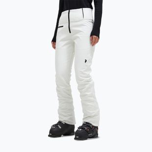 Women's ski trousers Peak Performance High Stretch off white