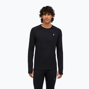 Men's thermal top Peak Performance Spirit Crew black