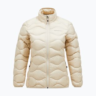 Women's down jacket Peak Performance Helium Down Jacket Sand Fog