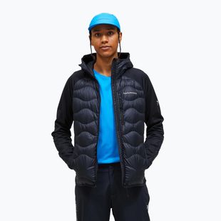 Men's hybrid jacket Peak Performance Helium Down Hybrid black
