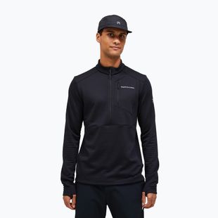 Men's fleece sweatshirt Peak Performance Trail Polartec Power Grid Half Zip black