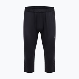 Men's thermal active trousers Peak Performance Spirit Short John black