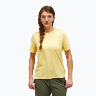 Peak Performance women's Explore Logo t-shirt mellow yellow
