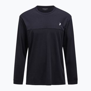 Men's Peak Performance Trail Wool Blend Longsleeve black