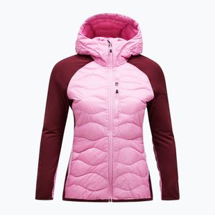 Women's Peak Performance Helium Down Hybrid morning dew/obscure jacket