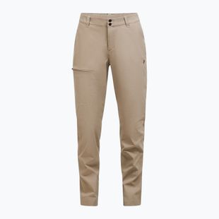 Women's trekking trousers Peak Performance Iconiq avid beige