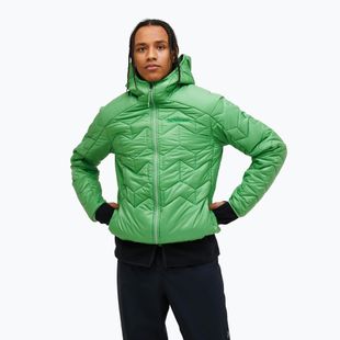 Men's insulated jacket Peak Performance Elevate Liner Hood peppermint