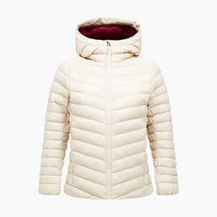 Women's down jacket Peak Performance Frost Down Hood Jacket Sand Fog