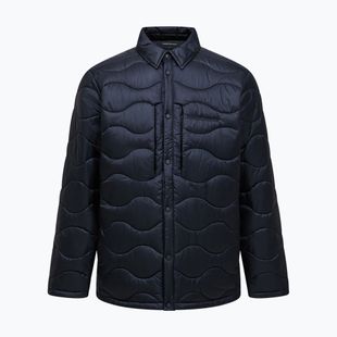 Men's down jacket Peak Performance Helium Synthetic Overshirt Black