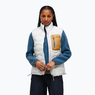 Women's gilet Peak Performance Helium Utility Down antarctica/sierra sand