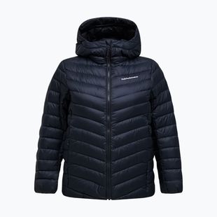 Women's down jacket Peak Performance Frost Down Hood Jacket Black