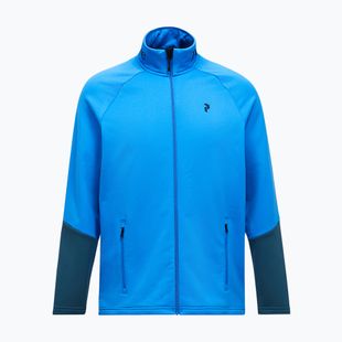 Men's sweatshirt Peak Performance Rider Essentials Zip Jacket Azure Ascent/Mountain Lake