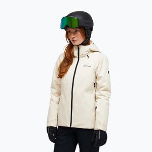 Women's ski jacket Peak Performance Anima Insulated sand fog