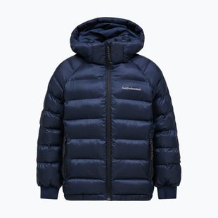 Men's down jacket Peak Performance Tomic Insulated Hood Jacket blue shadow