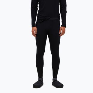 Men's thermal trousers Peak Performance Magic 3/4 Johns Long Wool-Blend Baselayer black/black