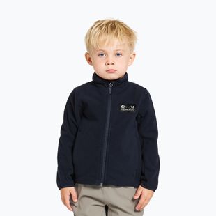 Didriksons Muskot dark night blue children's fleece sweatshirt