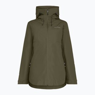 Women's rain jacket Didriksons Tilde 4 deep green