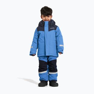 Didriksons Skare sapphire blue children's ski set
