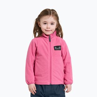 Didriksons Muskot sweet pink children's fleece sweatshirt