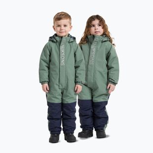 Children's ski suit Didriksons Talvi Cover 2 dark moss