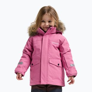 Children's winter jacket Didriksons Bjärven 5 Parka heather pink