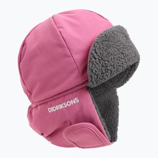 Children's winter hat Didriksons Biggles 7 heather pink