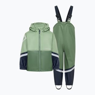 Children's set Didriksons Waterman 12 sage green