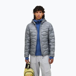 Men's down jacket Peak Performance Helium Down Hood lt grey/antarctica
