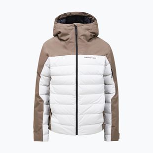 Men's ski jacket Peak Performance Shred Down terrain tan/antarctica