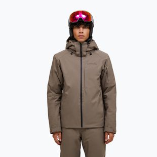 Men's ski jacket Peak Performance Maroon Insulated terrain tan