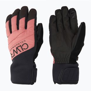 Colourwear Powder Glove dk rose snowboard gloves