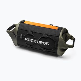 Handlebar bag Rockbros 30110045001 Bike Front Bag black/green/orange