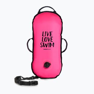 Safety buoy BuddySwim Ultralight LLS 10 l pink