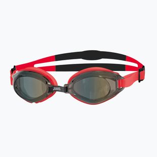 Zoggs Endura Mirror red/black/mirrored smoke swimming goggles