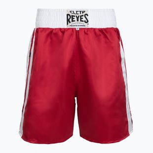 Men's Cleto Reyes Satin Boxing shorts red/white