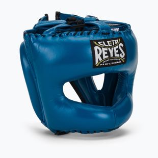 Boxing helmet Cleto Reyes With Pointed Face Nylon Bar blue