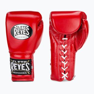 Cleto Reyes Lace Up Sparring boxing gloves red