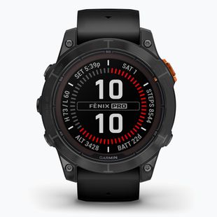 Watch Garmin Fenix 7 Pro Solar slate gray/black