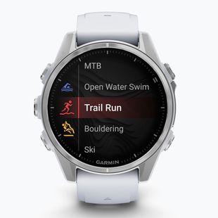 Watch Garmin Fenix 8 43 mm Amoled silver/white stone
