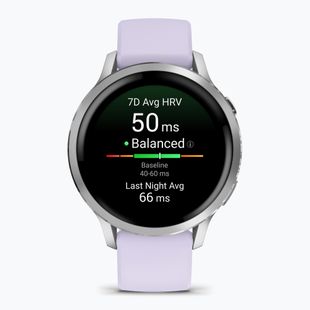 Watch Garmin Venu 4 41 mm silver/perwinkle