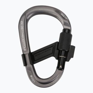 Climbing carabiner Mammut Smart HMS 2.0 Screwgate grey