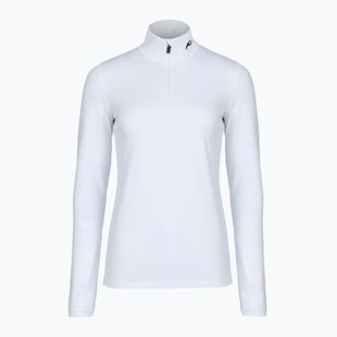 Women's Ski sweatshirt KJUS Feel Midlayer Half Zip white