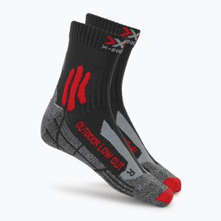 Men's socks X-Socks Trek Outdoor Low Cut anthracite/red
