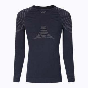 Men's thermal active sweatshirt X-Bionic Invent 4.0 LS black/charcoal