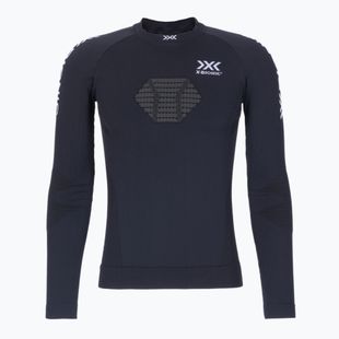 Men's thermal active sweatshirt X-Bionic Invent 4.0 Run Speed black/charcoal