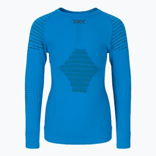 Children's thermal top X-Bionic Invent 4.0 LS teal blue/anthracite