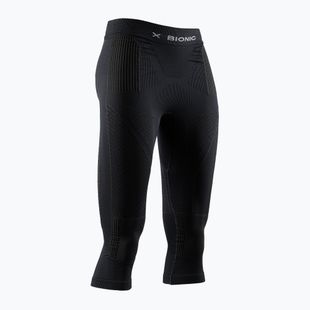 Women's thermal leggings X-Bionic Energy Accumulator 4.0 Pants 3/4 opal black / arctic white