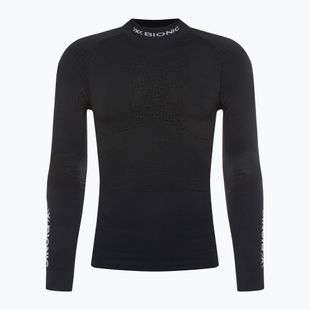 Men's thermal active sweatshirt X-Bionic Energy Accumulator 4.0 Turtle Neck opal black/arctic white