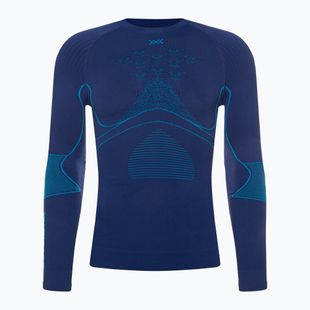 Men's thermal base layer top X-Bionic Energy Accumulator 4.0 LS navy/blue